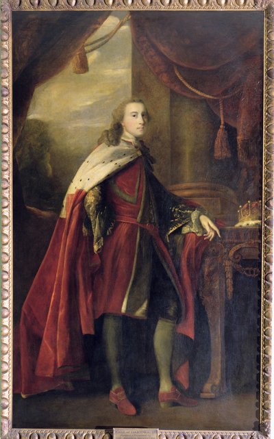 Porträt von William Legge (1731-1801), 2. Earl of Dartmouth, ca. 1757 von Joshua Reynolds